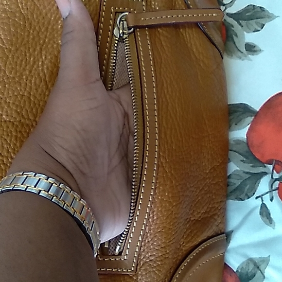 Dooney & Bourke Leather Handbag & Wristlet - Picture 9 of 14